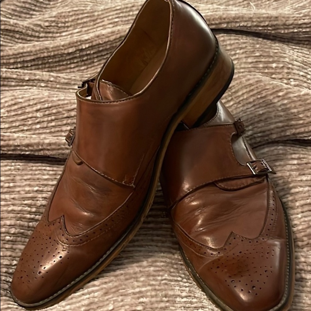 Gino Vitale Men’s Dress Shoes, Size 11, Brown